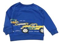 Zafírová mikina s autami F&F