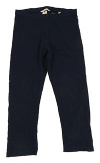 Tmavomodré capri legíny H&M