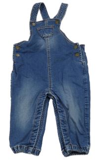 Modré podšité laclové rifle Next