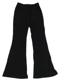 Čierne flare tepláky H&M