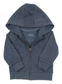 Tmavomodrá prepínaci mikina s kapucňou Primark