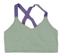 Zeleno-fialová sportovní lambáda H&M