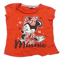 Červené tričko s Minnie Disney
