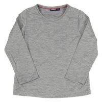 Sivé melírované thermo tričko Lupilu