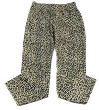 Béžovo-hnedo-čierne legíny s leopardím vzorom Shein