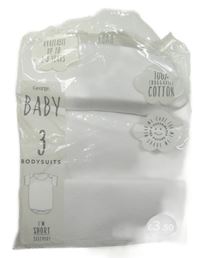 Nové - 3set - 3x Bílé body George