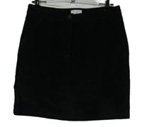 Dámska čierna menšestrová sukňa Papaya