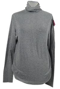 Nové - Dámské šedé proužkované triko s rolákem Next 