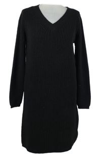 Dámské černé svetrové šaty Only 
