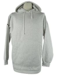 Pánska sivá mikina s kapucňou Jako