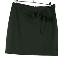 Dámska khaki sukňa s opaskom Asos