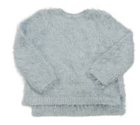 Svetlomodrý chlpatý sveter H&M