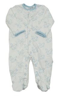 Bielo-modrý overal s orly Lyle&Scott