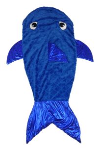 Modro-sivá chlpatá deka- ryba