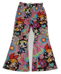 Farebné flare legíny s dievčatkom Shein