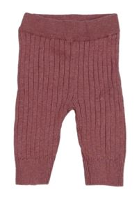 Růžové pletené tepláky Mothercare
