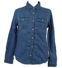 Dámská modrá riflová halenka Cache Cache