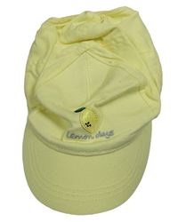 Citronová kšiltovka s citronem H&M 92/104