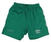 Zelené športové kraťasy Umbro