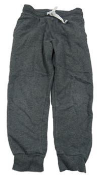 Tmavošedé tepláky H&M