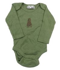 Khaki body s medvěďom Ergee