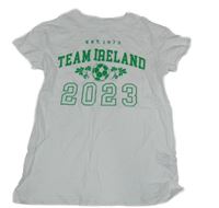 Nové - Biele tričko s nápisom