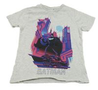 Sivé melírované tričko s Batmen Pep&Co.