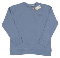 Nové - Svetlomodrá mikina s nápisom Pepperts