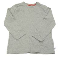 Sivé melírované tričko F&F