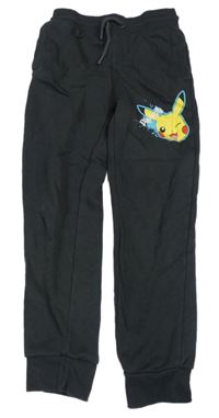 Antracitové tepláky Pikachu Primark