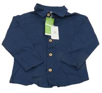 Nové - Tmavomodrá košeľa Smile