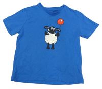 Zafírové tričko s ovečkou Shaun
