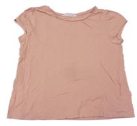 Svetloružové tričko H&M