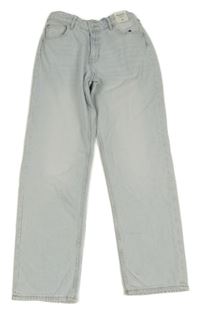 Nové - Světlemodré relaxed fit rifle H&M