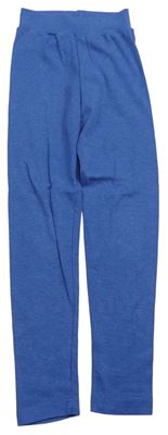 Modré melírované spodné nohavice