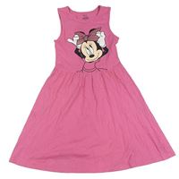Ružové šaty s Minnie C&A