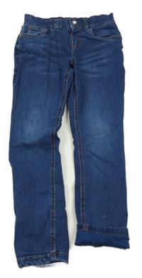 Modré teplákové podšité rifle C&A