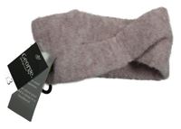 Nové - svetloružová -starorůžovo-biela melírovaná čelenka George