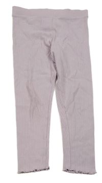 Svetlofialové rebrované legíny PRIMARK