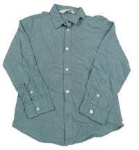 Šalvějovošedá melírovaná košile H&M