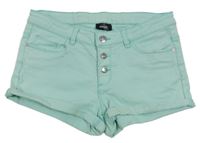 Mátové rifľové kraťasy Page One Young