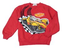 Červená mikina s autem - Hot Wheels H&M