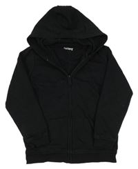 Čierna prepínaci mikina s kapucňou Nutmeg