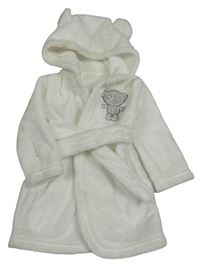 Biely plyšový župan s Me to You a kapucňou George