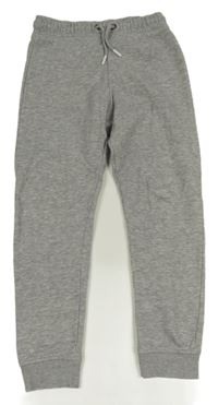 Sivé melírované tepláky Tu