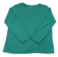 Zelené rebrované tričko Tu