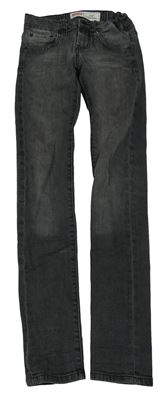 Tmavosivé extreme skinny rifle Levi´s