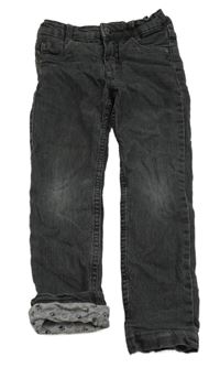 Tmavošedé podšité skinny rifle Impidimpi