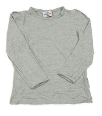 Šedé melírované triko Topolino