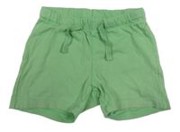 Zelené bavlněné kraťasy H&M